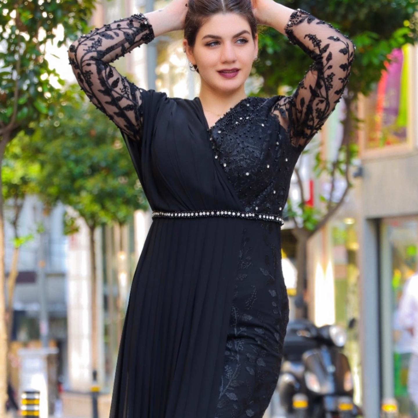 Plus Size Lace Evening Dress Laila Couture